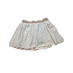 OFFLINE by Aerie Pleated‎ Tennis Skirt Athletic Skort Beige Women's SZM Tennis